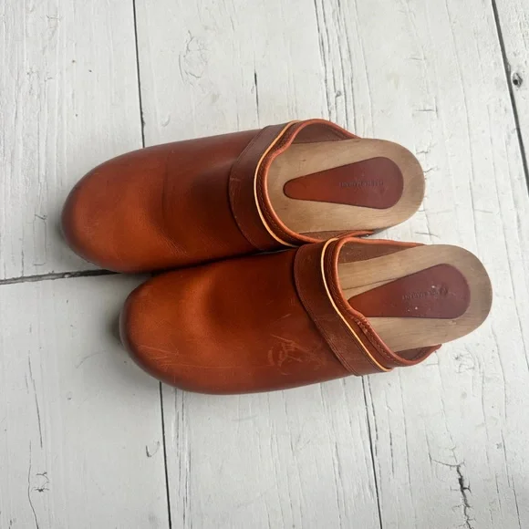 Isabel Marant Thalie Studded Clog Mules, Natural Brown, 37 ✨ - Picture 12 of 15